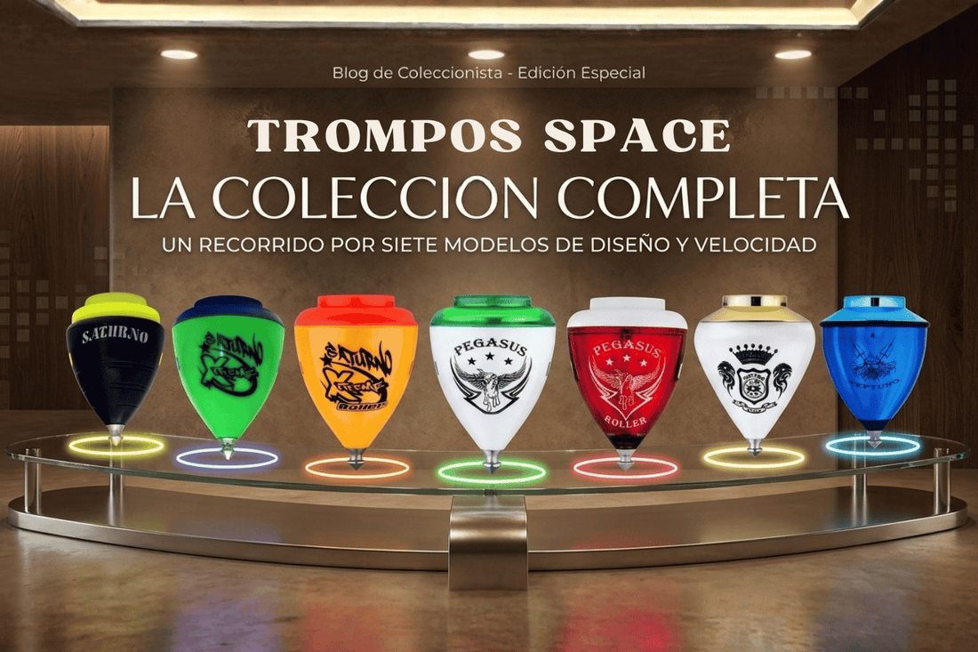 Las mejores peonzas para niños en 2026 | Guía Trompos Space