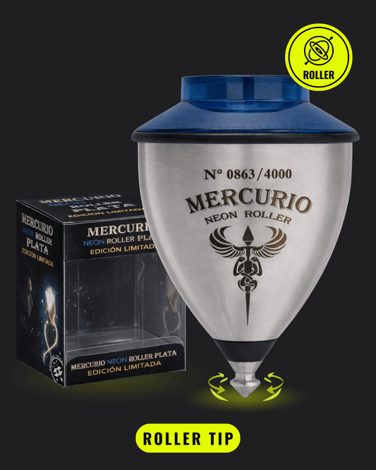 MERCURIO NEON ROLLER PLATA